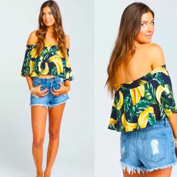 Show Me Your Mumu Gone Bananas Sasha Swing Top size L - Picture 2 of 2